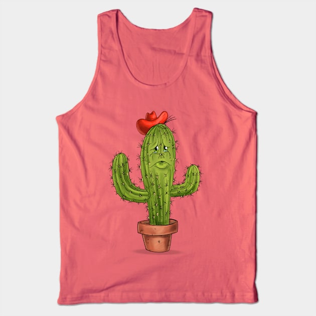 Hug Me Cactus Tank Top by Schink